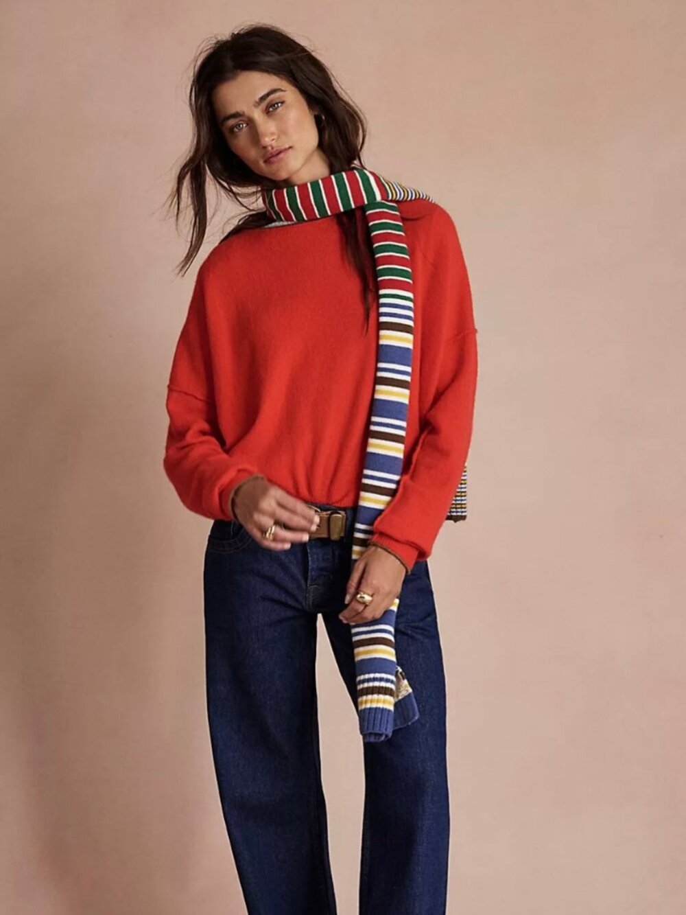 NWT Free People See Me Softspun Pullover